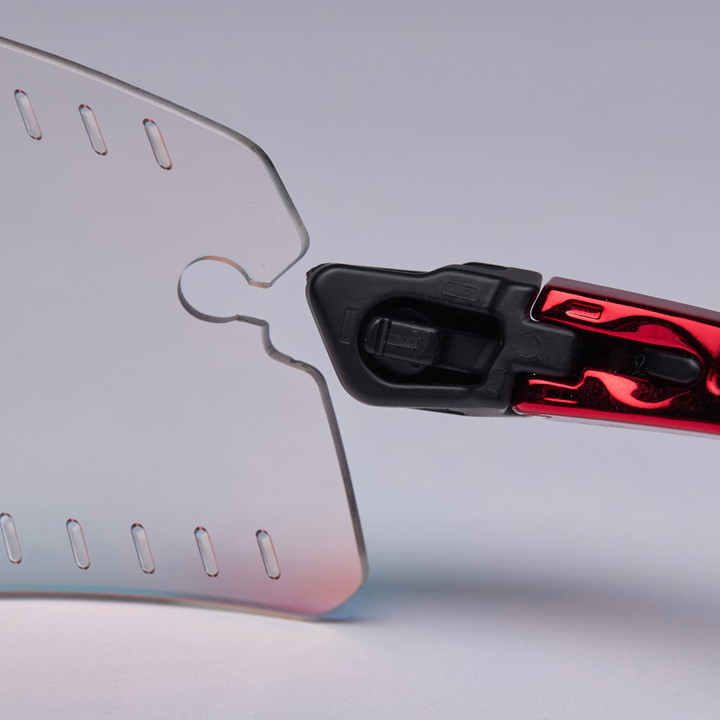 Lunettes EKOI Perf LUMEN PURA BIKINGMAN LTD Noir ChromeRouge PH Cat 0-3 