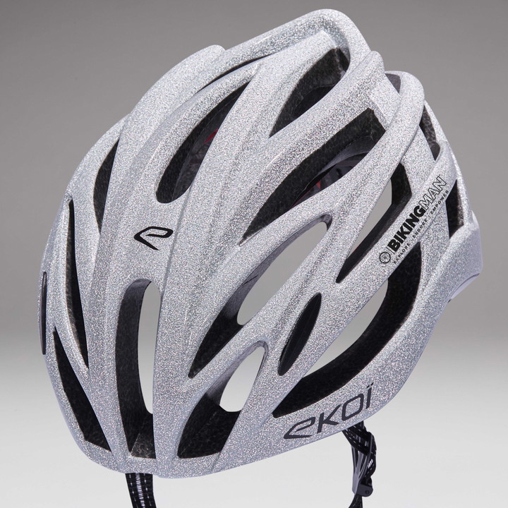Kask EKOI CORSA LIGHT BIKINGMAN LTD Odblaskowy
