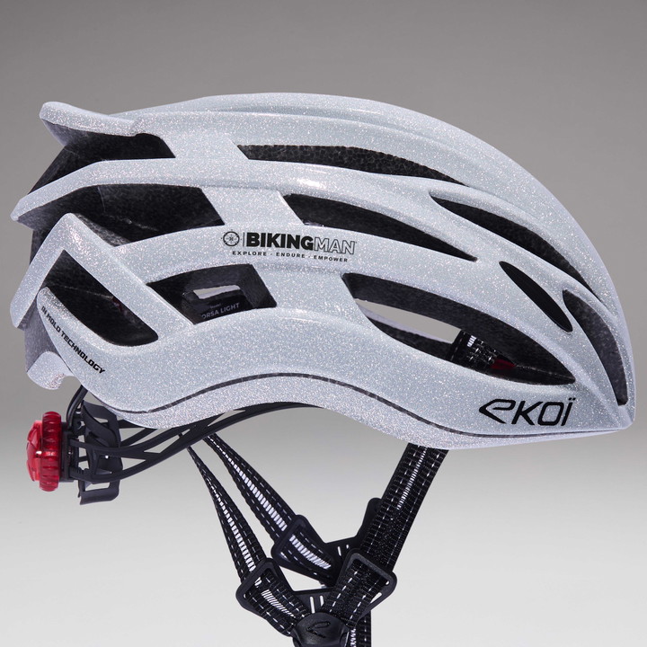 Kask EKOI CORSA LIGHT BIKINGMAN LTD Odblaskowy