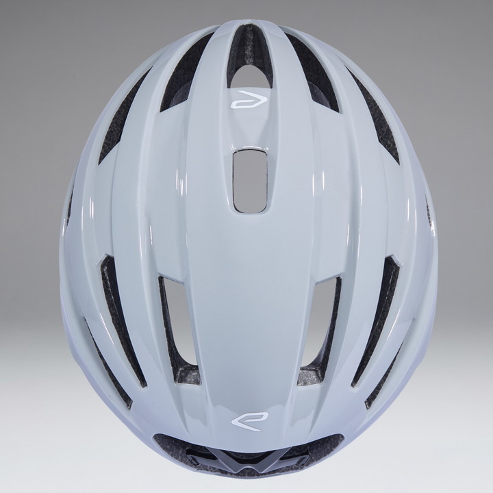 Casque EKOI Perf GARA Gris Nardo Logo Blanc