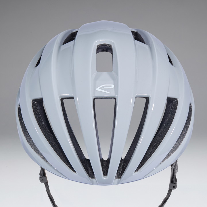 Casco EKOI Perf GARA Grigio Nardo Logo Bianco