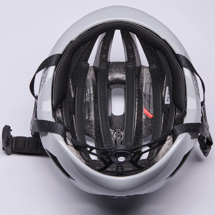 Casque EKOI Perf GARA Gris Nardo Logo Blanc