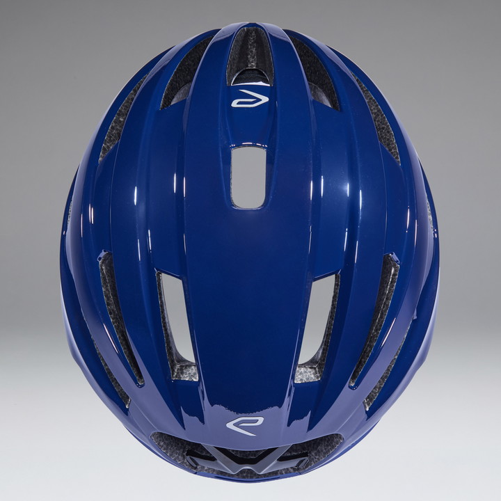 Casque EKOI Perf GARA Bleu Marine Logo Silver