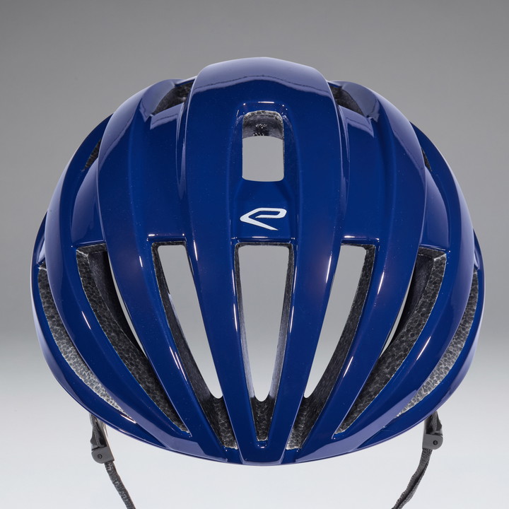 Casque EKOI Perf GARA Bleu Marine Logo Silver