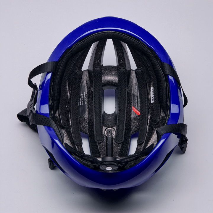 Casque EKOI Perf GARA Bleu Marine Logo Silver