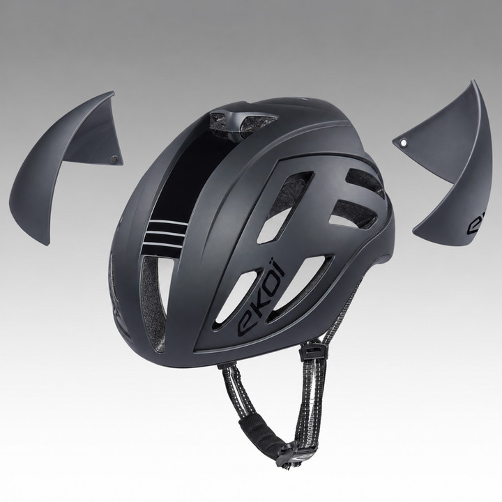 Casco EKOI Perf AERO15 Negro Mate