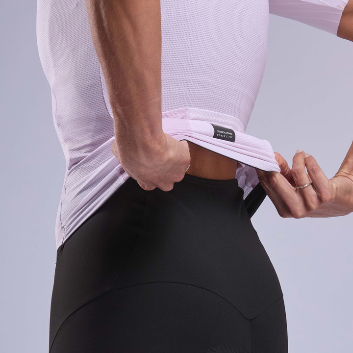 COMBINAISON ROUTE Femme EKOI PERF STREAMLINE ROSE POUDRÉ