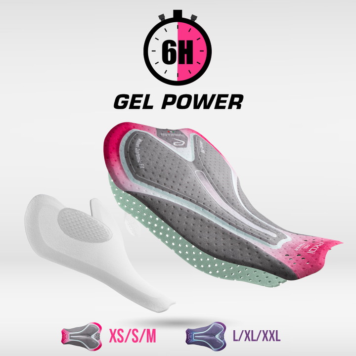 COMBINAISON ROUTE Femme EKOI PERF STREAMLINE ROSE POUDRÉ