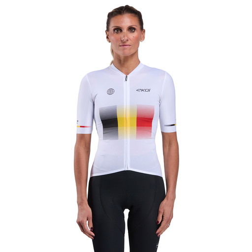 Dames FLAG België Fietsshirt EKOI Perf
