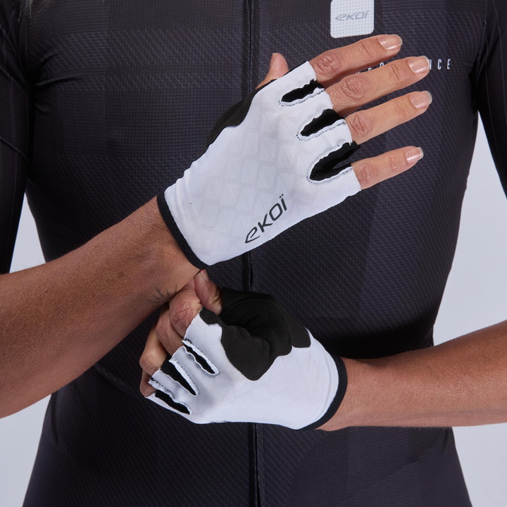 GANTS ETE Femme EKOI RACING OUTLAST BLANC