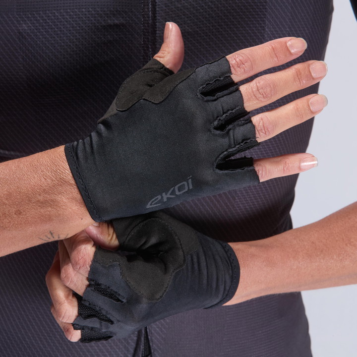 GANTS ETE Femme EKOI RACING OUTLAST NOIR