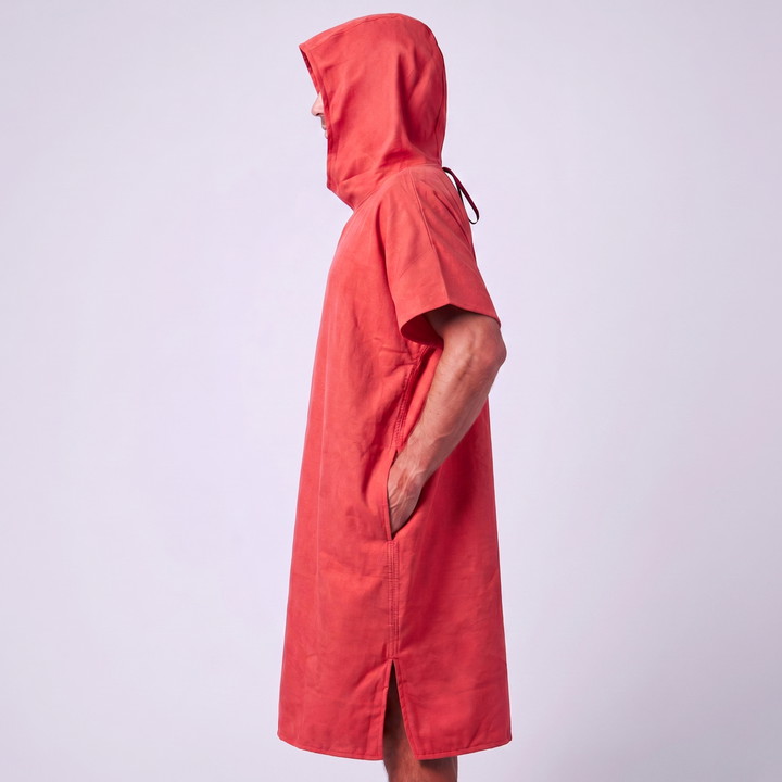 Poncho triathlon EKOI Racing Rouge