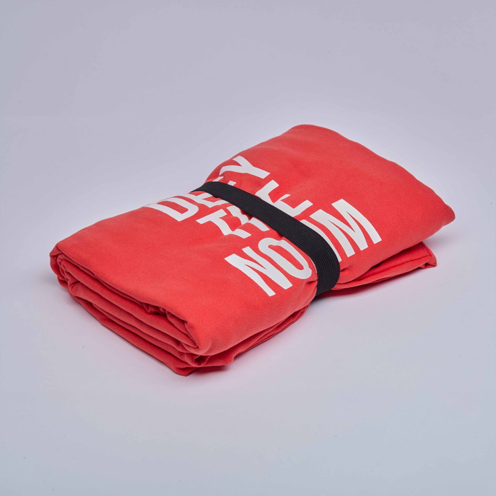 PONCHO DE TRIATHLON EKOI RACING  ROUGE.