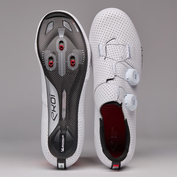 Chaussures EKOI Racing C12 FULL CARBON Blanc