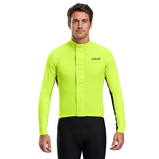 EKOI Racing PRO WATERPROOF MAGNETIC Jacke in Fluo-Gelb
