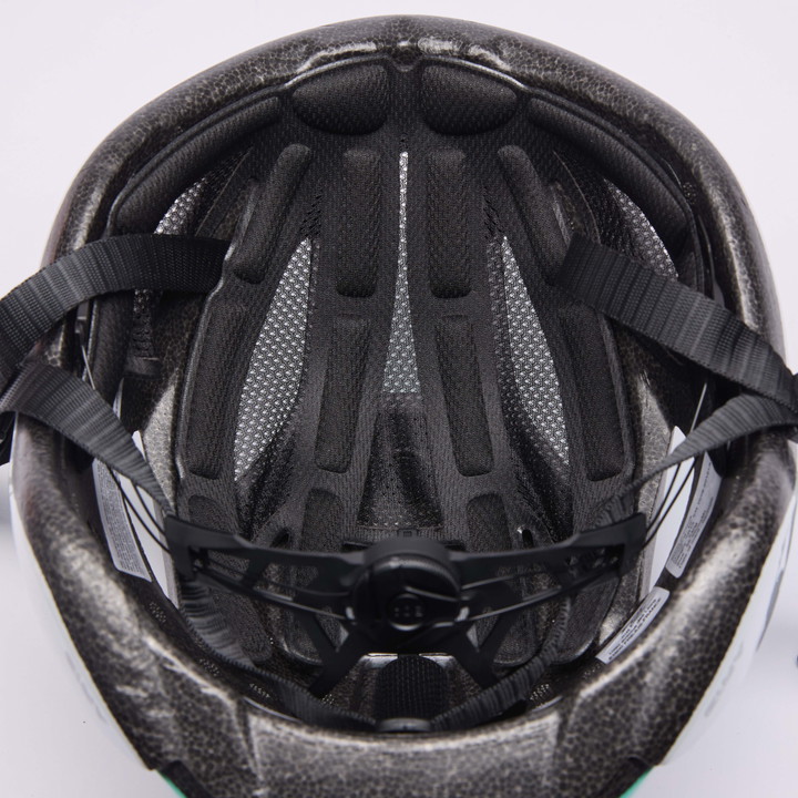 Casque EKOI AR13 Evo Blanc Aqua Visible