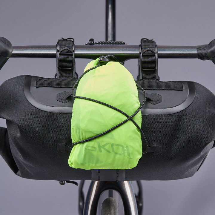 Sacoche guidon EKOI Racing GRAVEL BIKEPACKING EXPLORER Noir 8L  REFLECTIVE