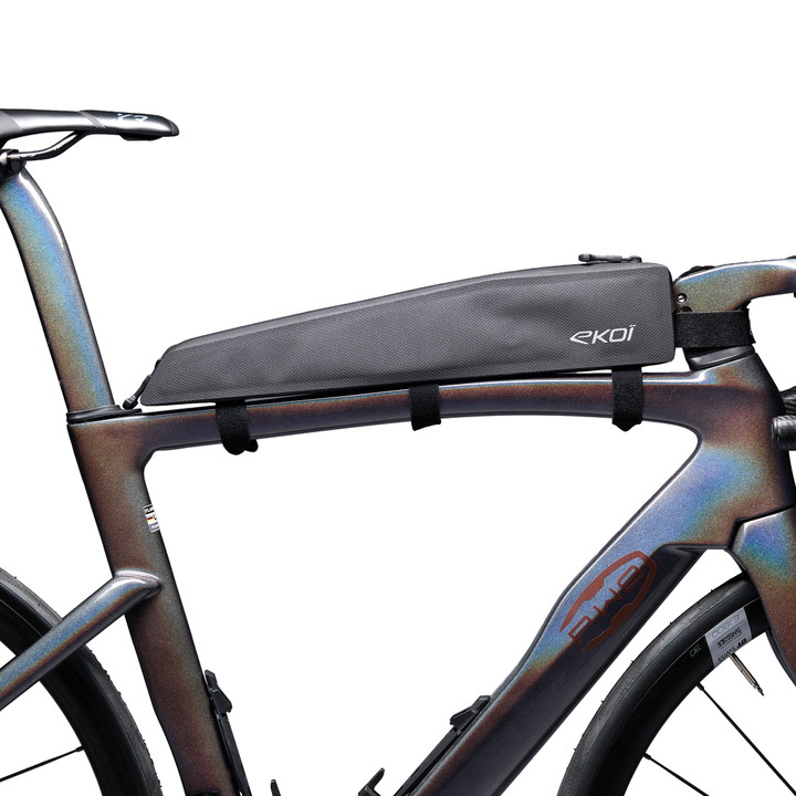 Sacoche TOP TUBE cadre EKOI Racing GRAVEL BIKEPACKING EXPLORER Noir 2L