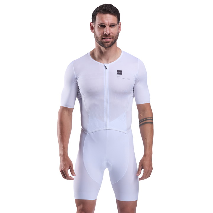 Combinaison triathlon EKOI Perf STREAMLINE Blanche