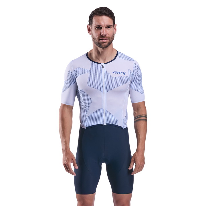Combinaison triathlon EKOI Perf STARS Blanc