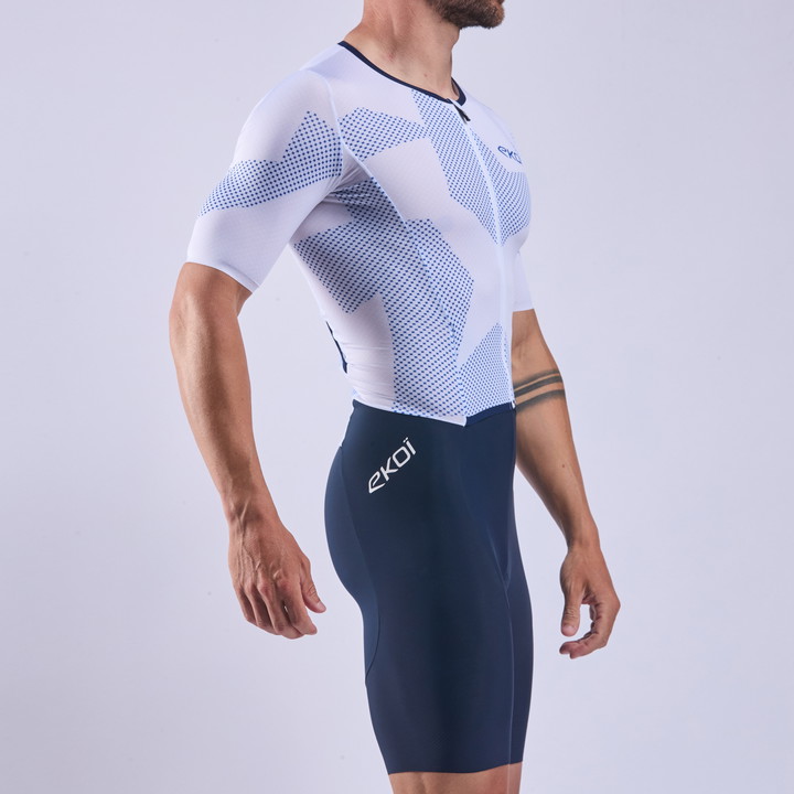 Combinaison triathlon EKOI Perf STARS Blanc