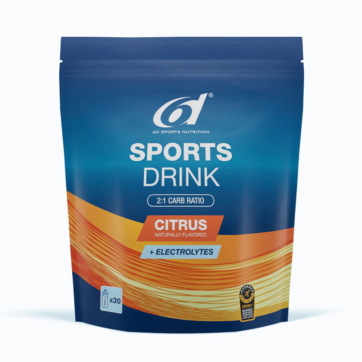 Boisson énergétique 6D SPORTS Drink Agrumes 1kg