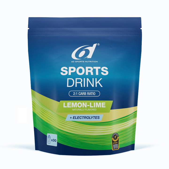 Boisson énergétique 6D SPORTS Drink Citron-Citron vert 1kg