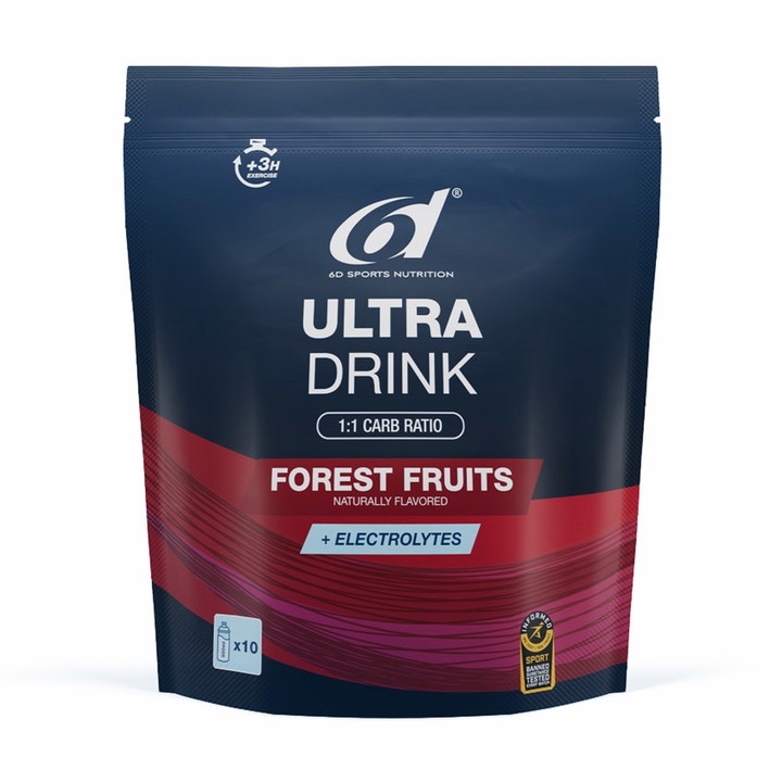 6D Ultra Drink -Fruits des bois  940 grs