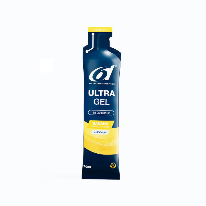 Gels énergétiques 6D ULTRA 6 x 70 ml Banane