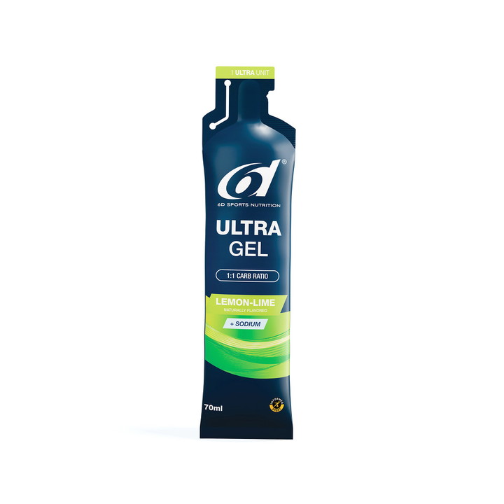 Gels énergétiques 6D ULTRA 6 x 70 ml Citron Citron vert