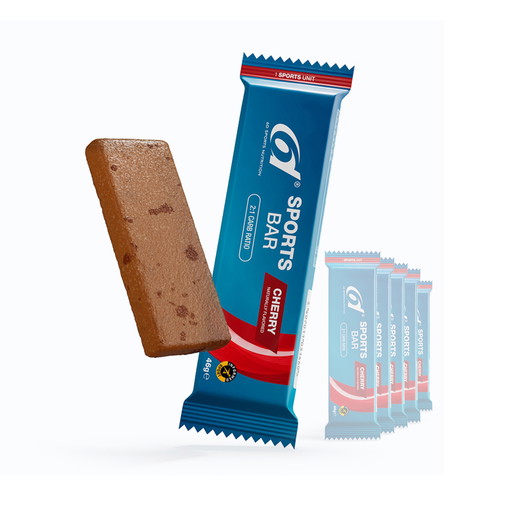 Energibar 6D SPORTS Bar 6 x 46 g Kirsebær