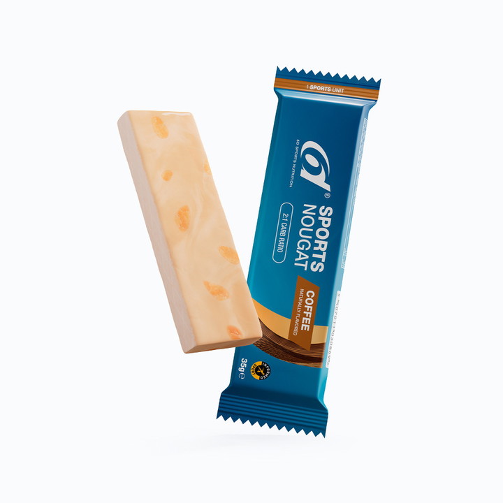 Barre Nougat  6D SPORTS 6 x 35 grs Café