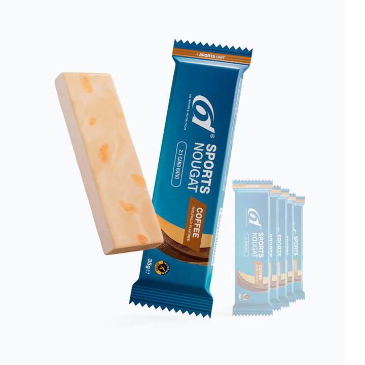 Barre Nougat  6D SPORTS 6 x 35 grs Café