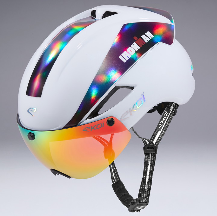 Casco EKOI Perf AERO16 LTD IRONMAN SONIC Blanco