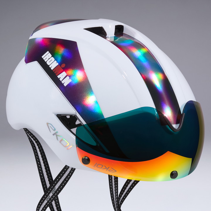 Casco EKOI Perf AERO16 LTD IRONMAN SONIC Blanco