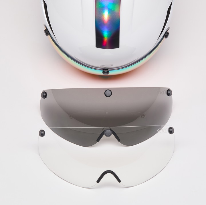 Casco EKOI Perf AERO16 LTD IRONMAN SONIC Blanco