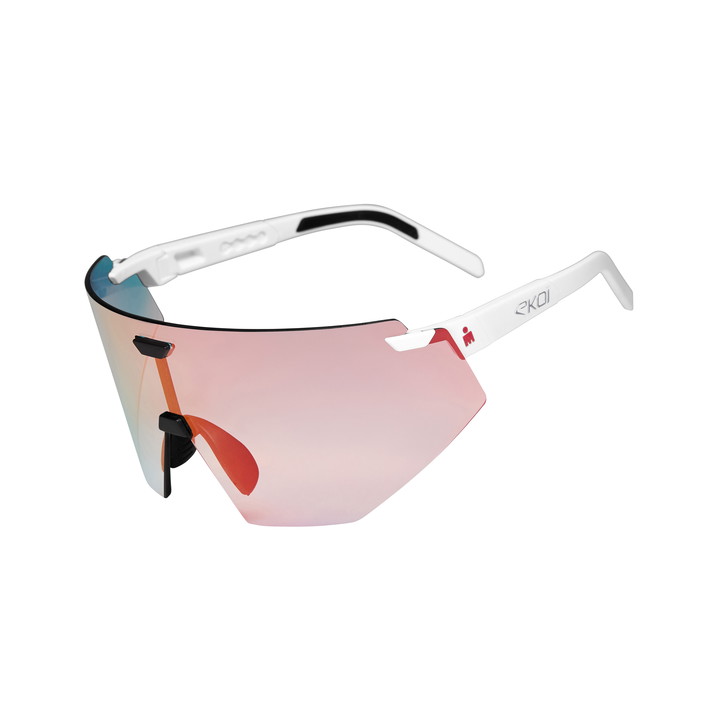 Lunettes EKOI Racing AEROLITE LTD IRONMAN Blanc PH  Cat1-3 