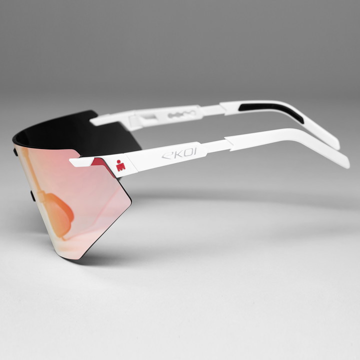 Lunettes EKOI Racing AEROLITE LTD IRONMAN Blanc PH  Cat1-3 