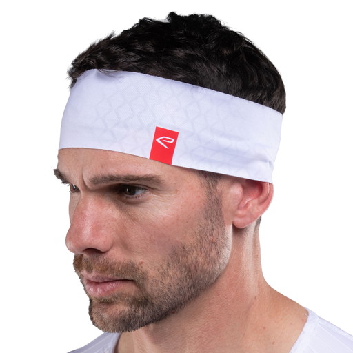 Fascia estiva EKOI Racing OUTLAST HEADBAND Bianca