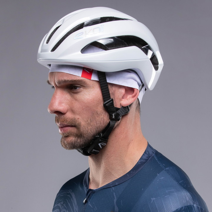 Bandeau été  EKOI Racing OUTLAST HEADBAND Blanc