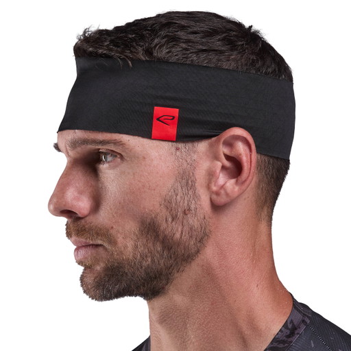 Sommer-Stirnband EKOI Racing OUTLAST HEADBAND Schwarz