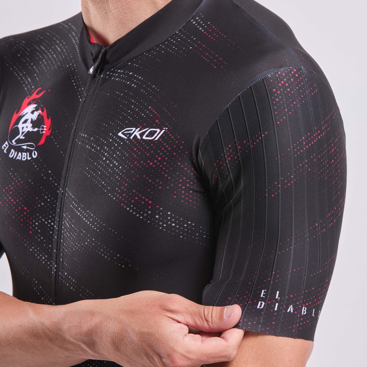 MAILLOT EKOI & CLAUDIO CHIAPPUCCI NOIR