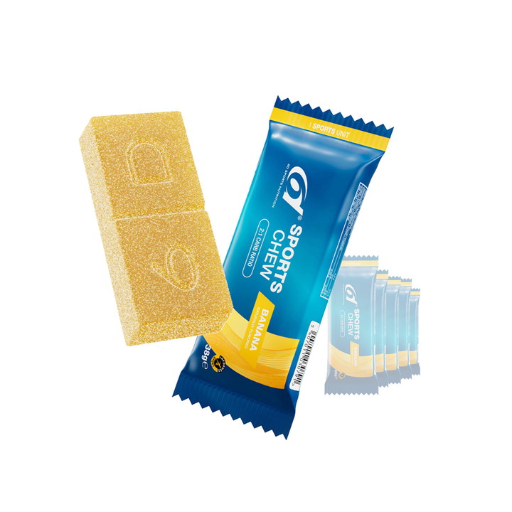 Pâtes de fruits 6D SPORTS Chew 6 x 38 grs Banane