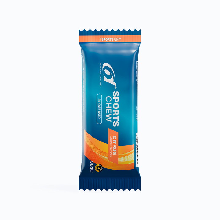 Pâtes de fruits 6D SPORTS Chew 6 x 38 grs Agrumes