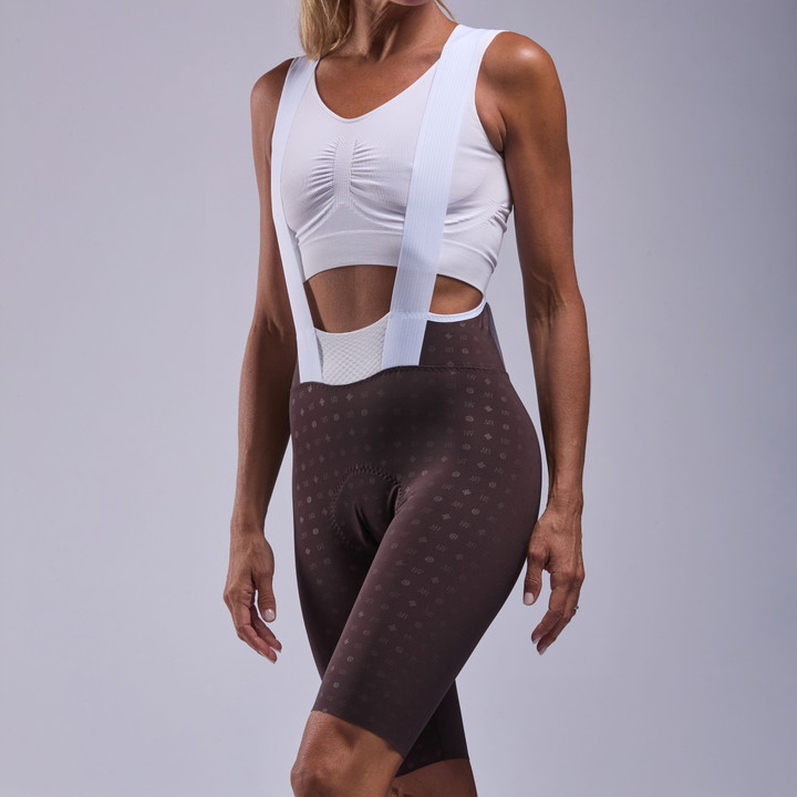 Cuissard femme EKOI Racing x MARION ROUSSE Mocha