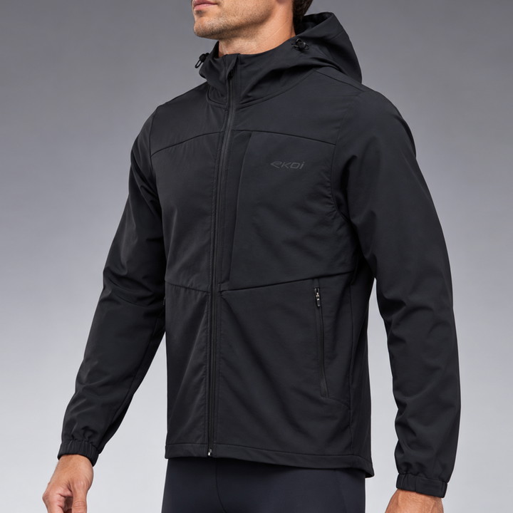 VESTE CAPUCHE APRES SPORT EKOI RUN PERF PRIME