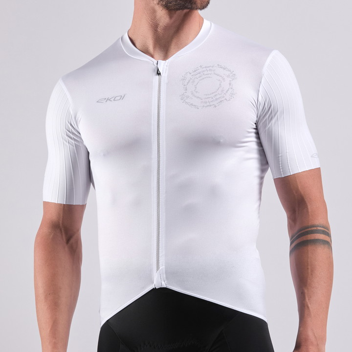 MAILLOT PERF EKOÏ & DAVID MINARD  BLANC