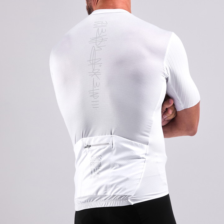 MAILLOT PERF EKOÏ & DAVID MINARD  BLANC