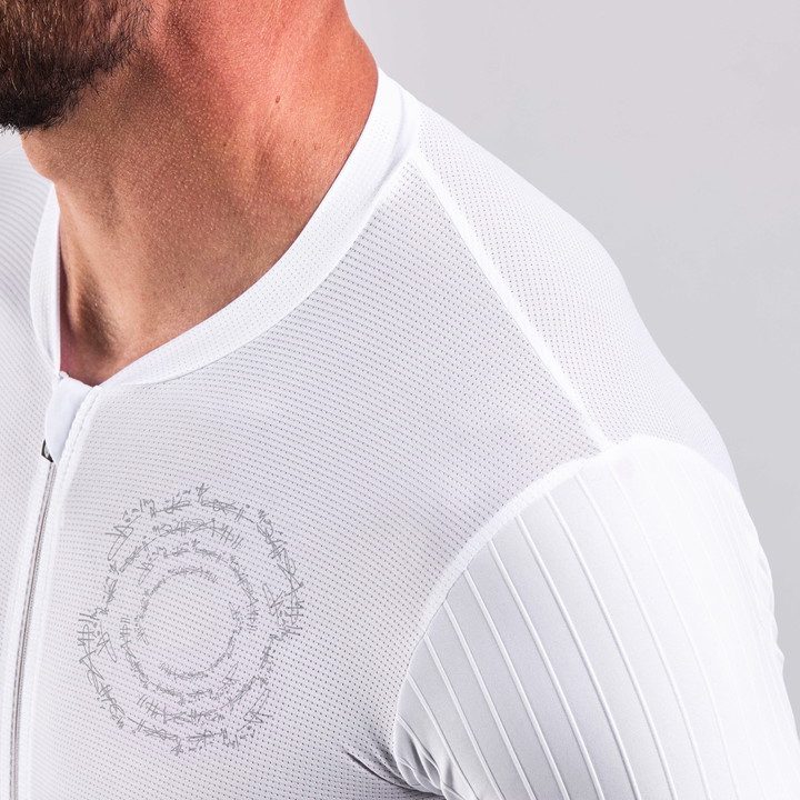 MAILLOT PERF EKOÏ & DAVID MINARD  BLANC