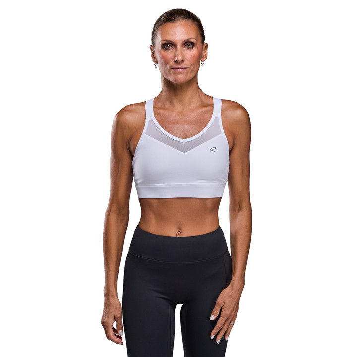 BRASSIERE EKOI RUN PERF AURA  BLANC